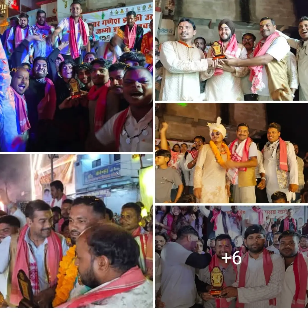 खरौरा में गणेश झांकी समितियों का भव्य सम्मान, छत्तीसगढ़िया क्रांति सेना और जोहार छत्तीसगढ़ पार्टी ने किया सम्मानित