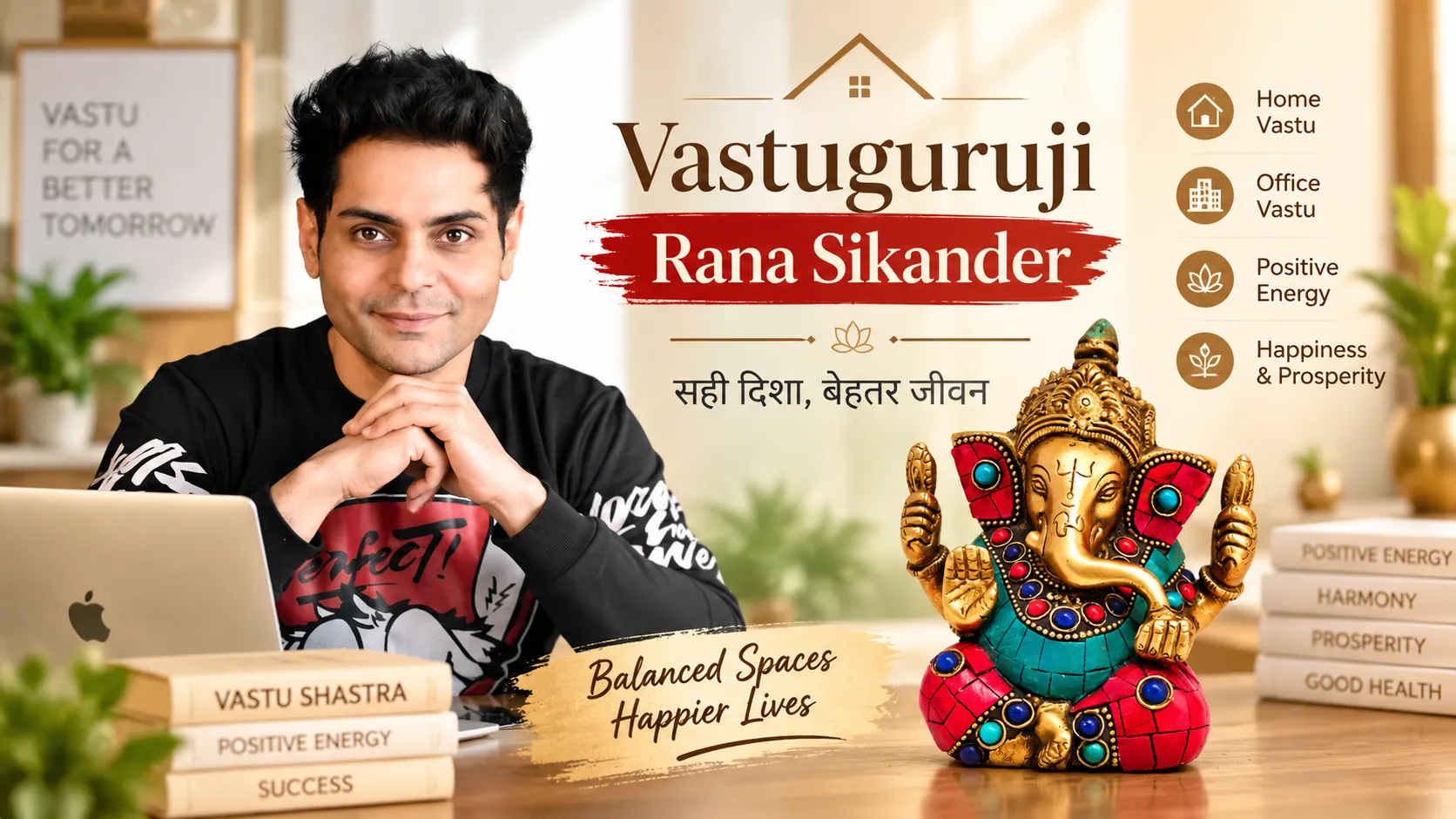 वास्तु में गणेश जी का महत्व: राणा सिकंदर ने बताए स्थापना और शुभता के खास नियम