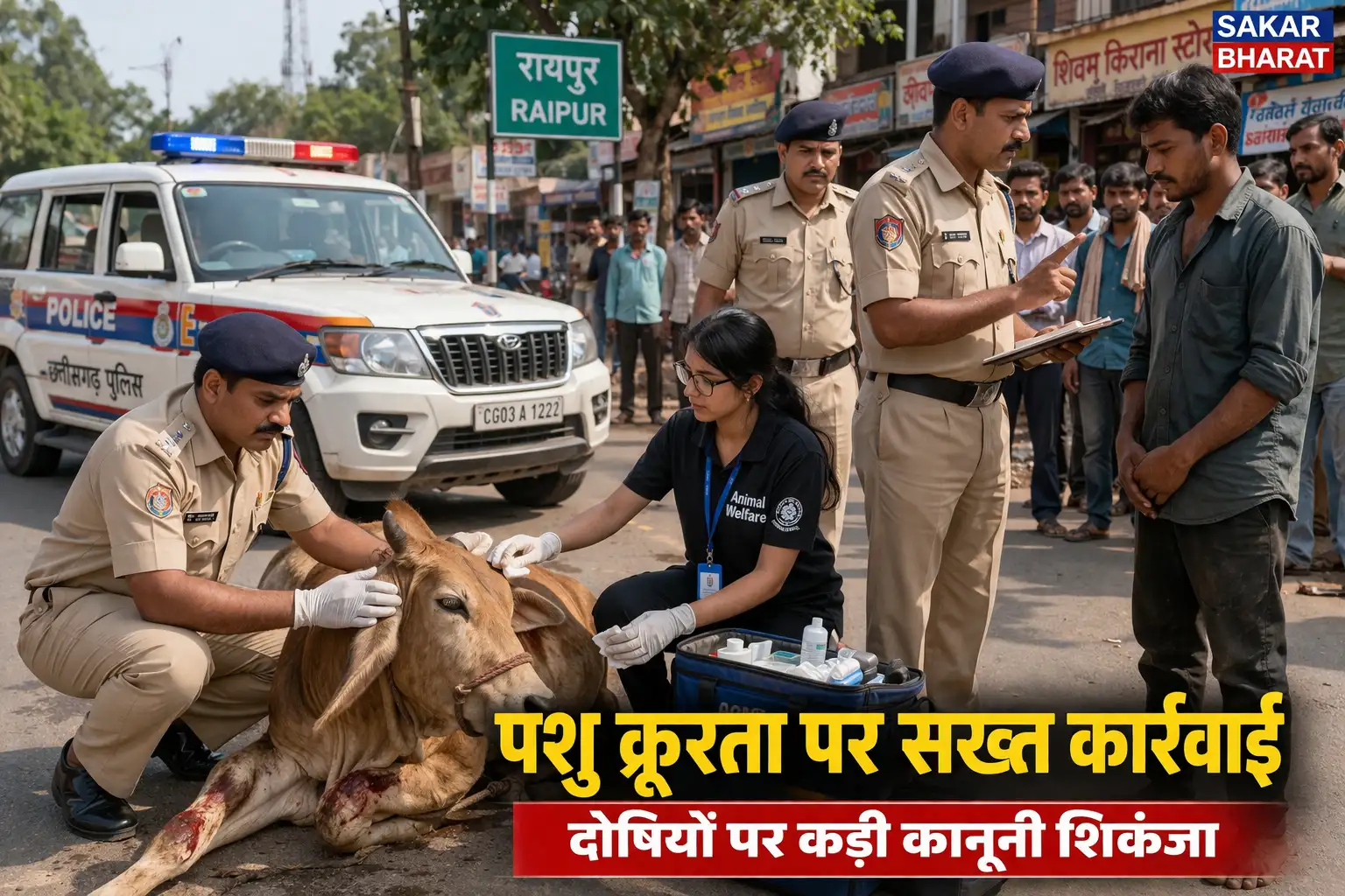 पशु क्रूरता पर सख्त कार्रवाई, दोषियों पर कड़ी कानूनी शिकंजा