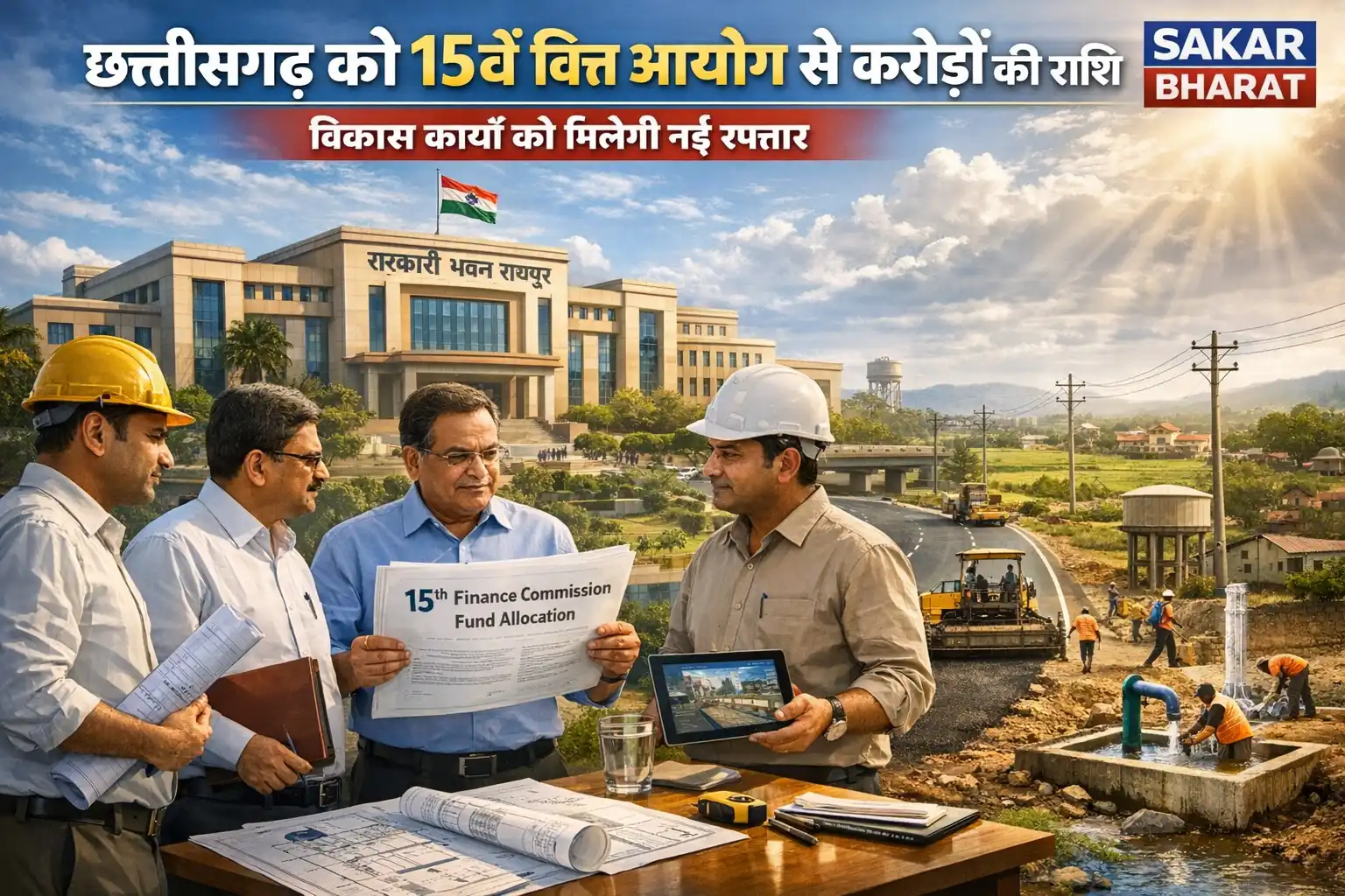 छत्तीसगढ़ को 15वें वित्त आयोग से करोड़ों की राशि मिली: विकास कार्यों को मिलेगी नई रफ्तार