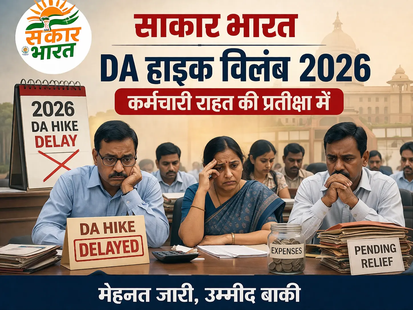 महंगाई भत्ता (DA) पर बड़ी खबर: कर्मचारियों का इंतजार बढ़ा, कब मिलेगा फायदा?