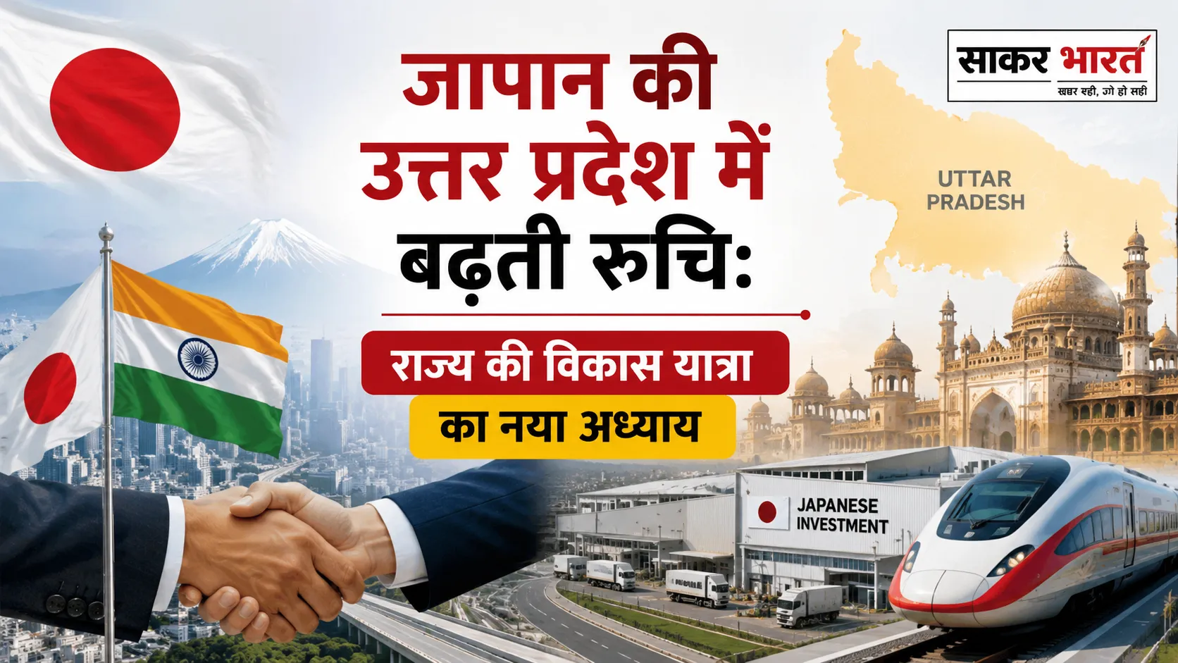 जापान की यूपी में बढ़ती रुचि: विकास का नया अध्याय, निवेश के अवसर