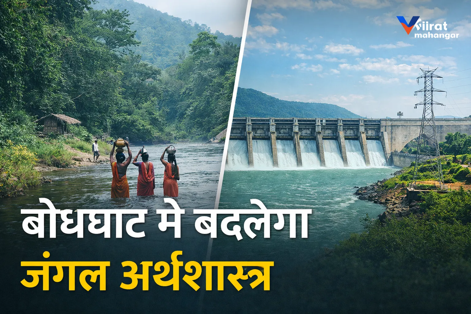 बोधघाट में बदलेगा जंगल अर्थशास्त्र का स्वरूप