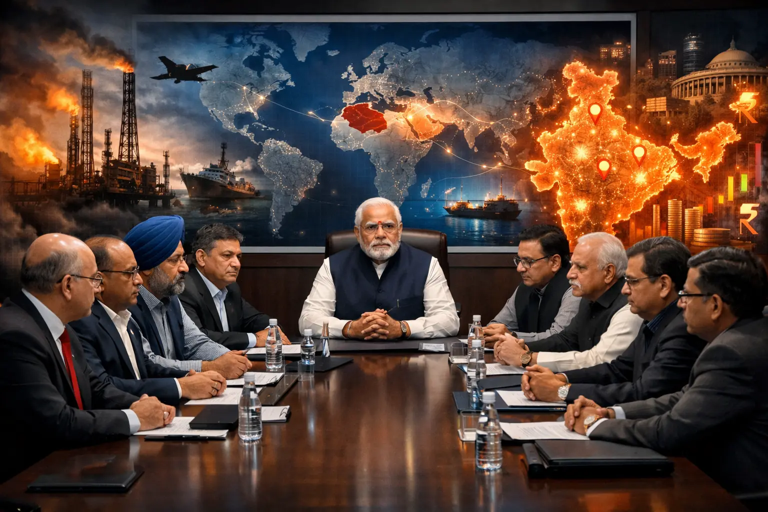 ईरान संकट पर अलर्ट: पीएम मोदी आज मुख्यमंत्रियों से करेंगे बड़ी बैठक, भारत पर असर को लेकर तैयारी तेज