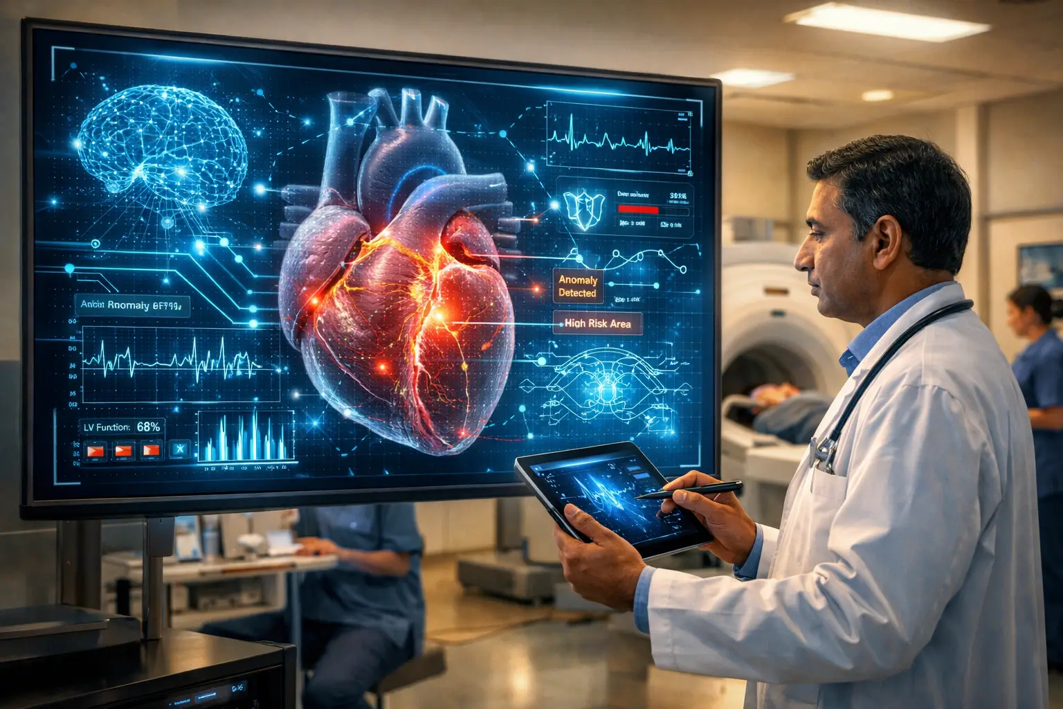 AI तकनीक से दिल की बीमारियों की पहचान में क्रांति: कार्डियक MRI को पढ़ने में एक्सपर्ट जैसी सटीकता