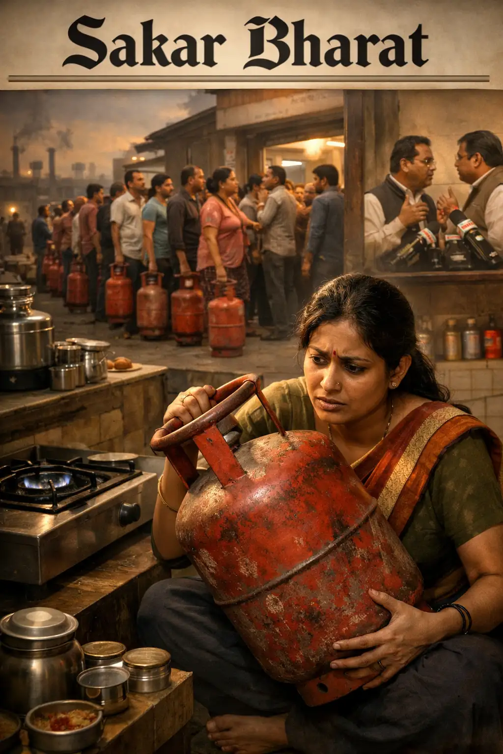 छत्तीसगढ़ में LPG संकट: गैस की कमी से घरों से लेकर उद्योग तक प्रभावित, सियासत भी गरमाई