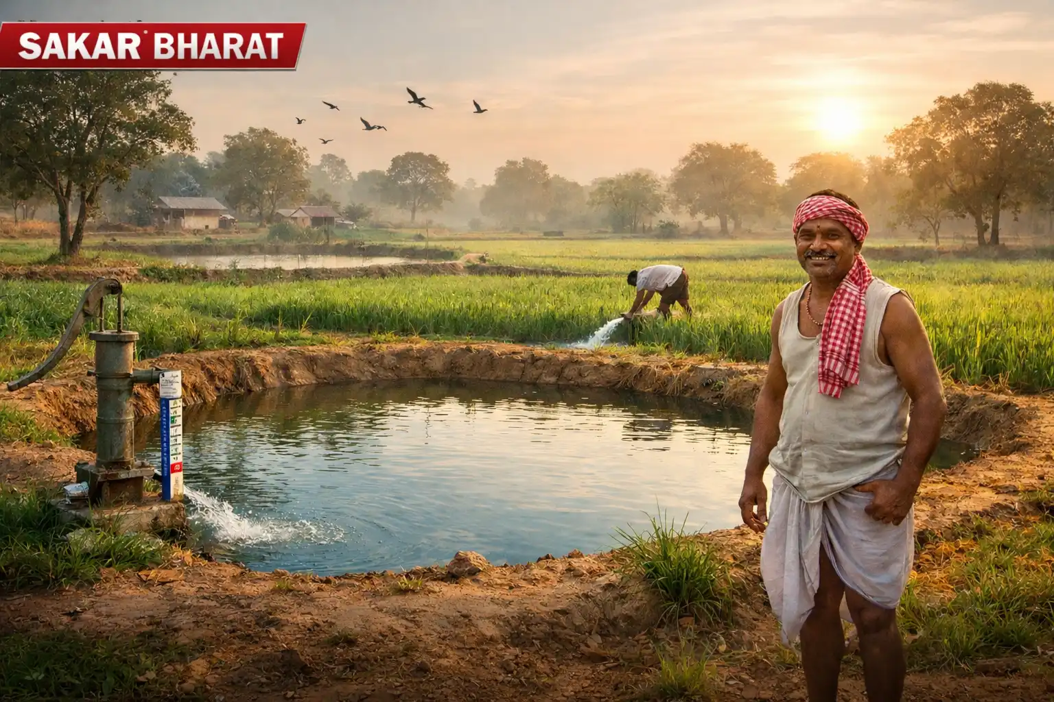 📰 खेतों में छोटे तालाबों से बदली तस्वीर: कोरिया में भूजल स्तर 5 मीटर तक बढ़ा, किसानों को मिला बड़ा फायदा