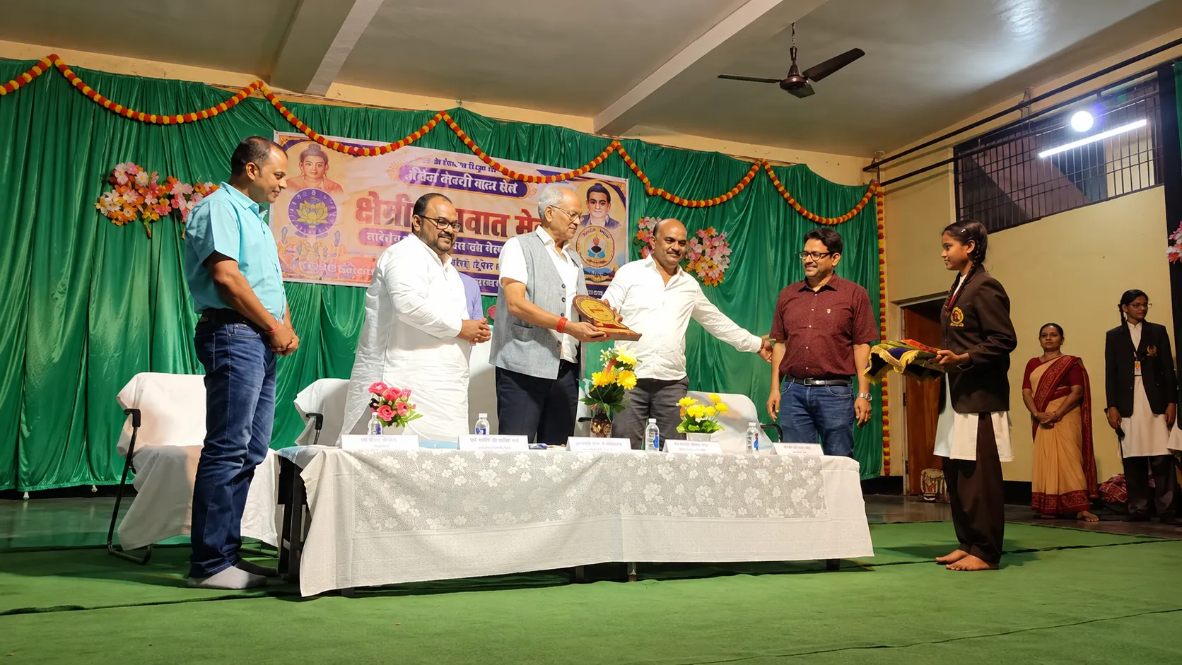 रायपुर में वैदिक गणित मेले का शुभारंभ, खरोरा विद्यालय के भवन निर्माण के लिए 20 लाख रुपये की घोषणा