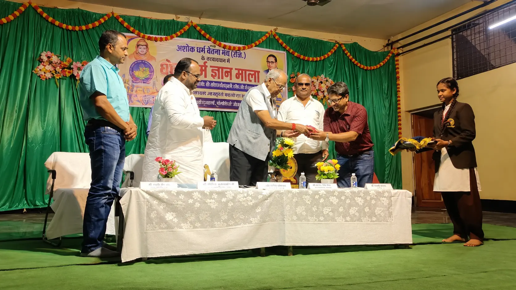रायपुर में वैदिक गणित मेले का शुभारंभ, खरोरा विद्यालय के भवन निर्माण के लिए 20 लाख रुपये की घोषणा