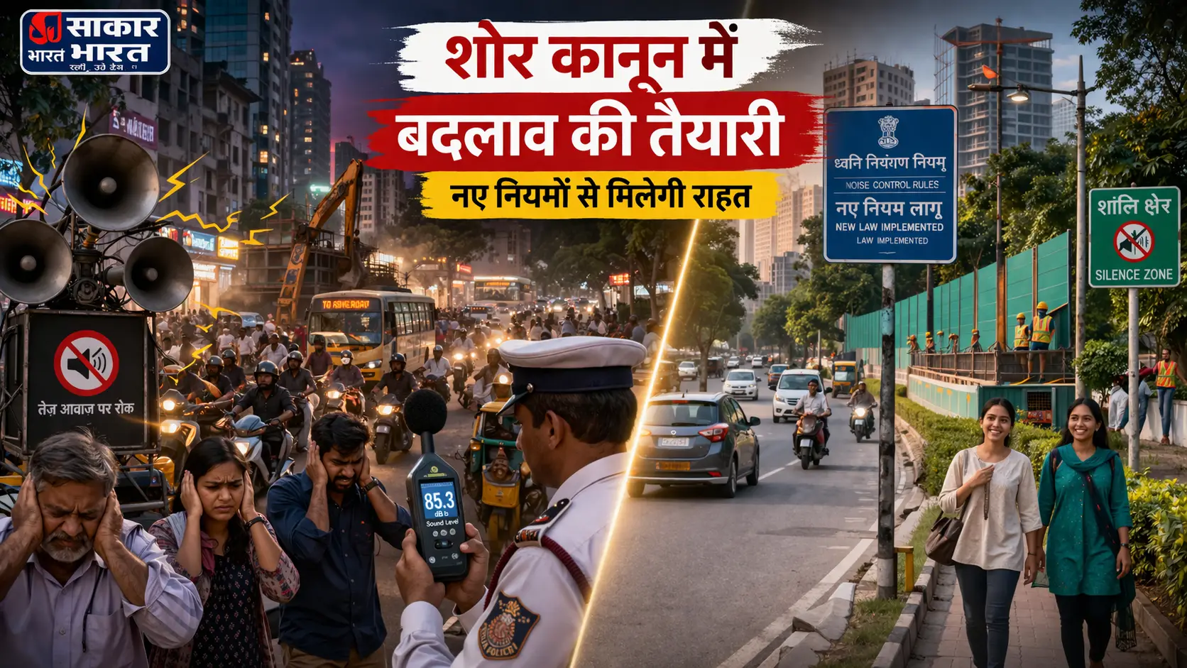 शोर (Noise) कानून में बदलाव की तैयारी, नए नियमों से मिल सकती है राहत