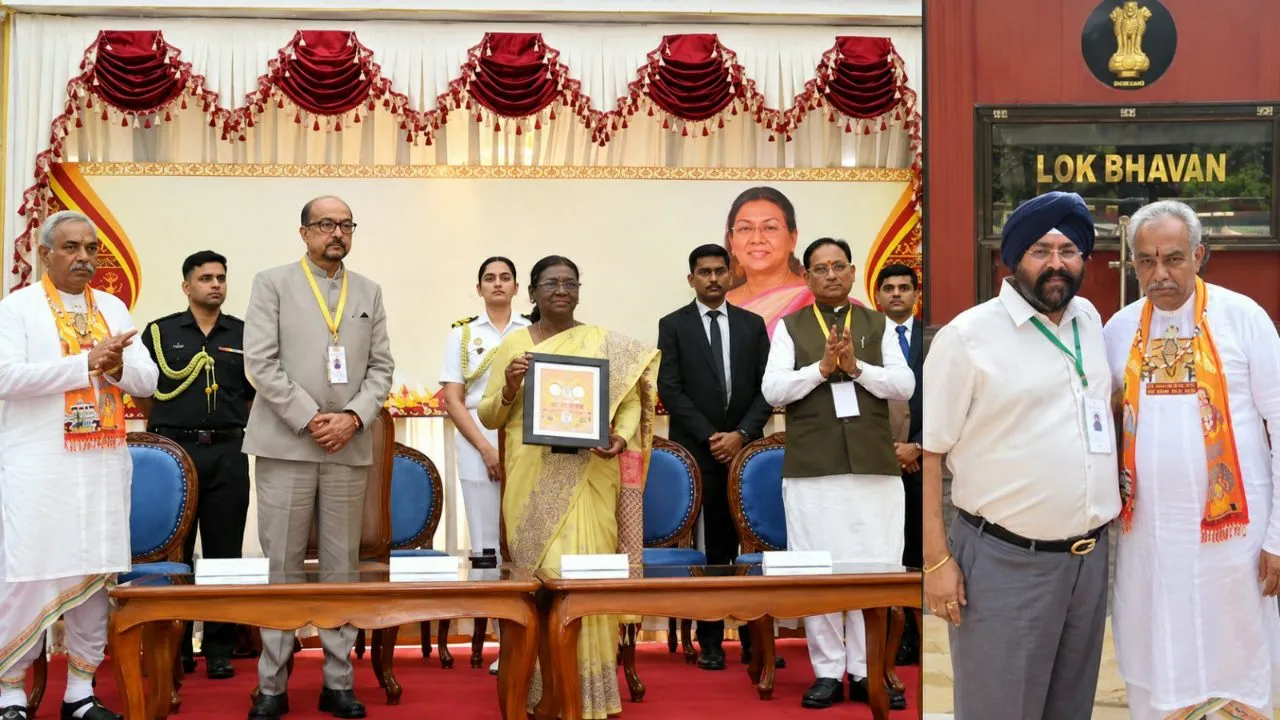 राष्ट्रपति द्रौपदी मुर्मु ने पूज्य माता हासी देवी जी के सम्मान में जारी किया 200 रूपए का स्मारक सिक्का, संत डॉ. युधिष्ठिर लाल जी महाराज और छत्तीसगढ़ टेनिस संघ के | पूरी खबर