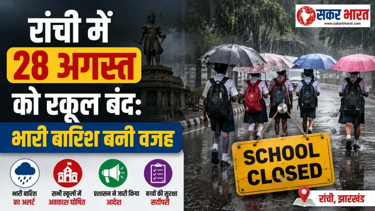 रक्षाबंधन पर स्कूलों में अवकाश: 28 अगस्त को मिलेगी छुट्टी