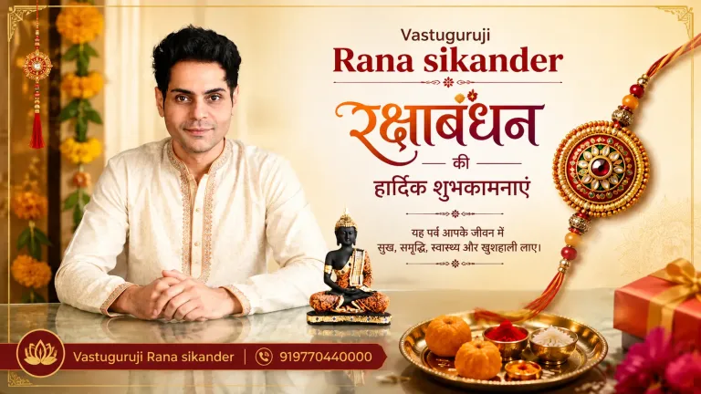 रक्षाबंधन का महत्व: वास्तुगुरुजी राणा सिकंदर ने बताया प्रेम, विश्वास और सकारात्मक ऊर्जा का संदेश | Raipur News Today