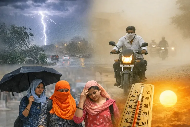27 मार्च 2026 का मौसम: देशभर में बड़ा बदलाव, कहीं बारिश-आंधी तो कहीं बढ़ी गर्मी