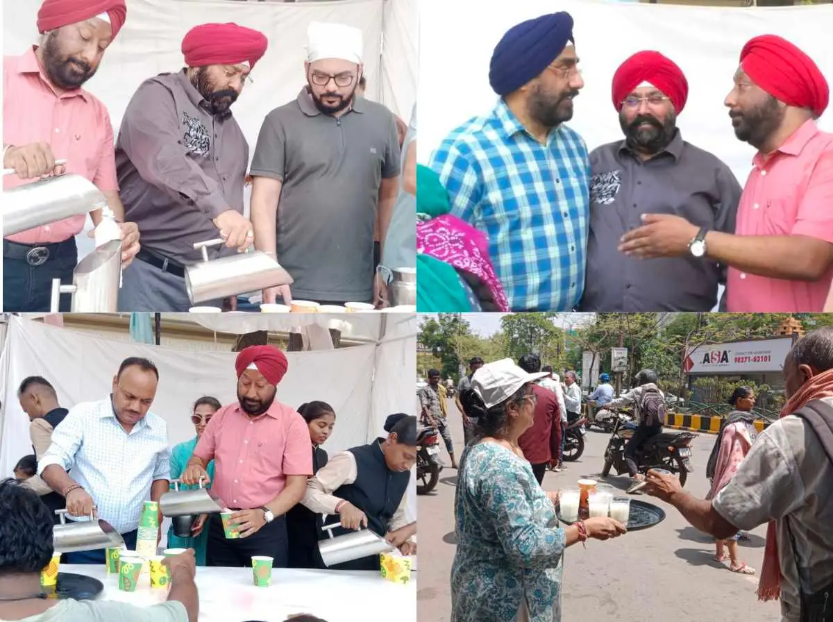 शहीदी पर्व पर मानव सेवा का संदेश: होरा परिवार ने लगाई विशाल छबील, हजारों राहगीरों को पिलाया ठंडा शरबत