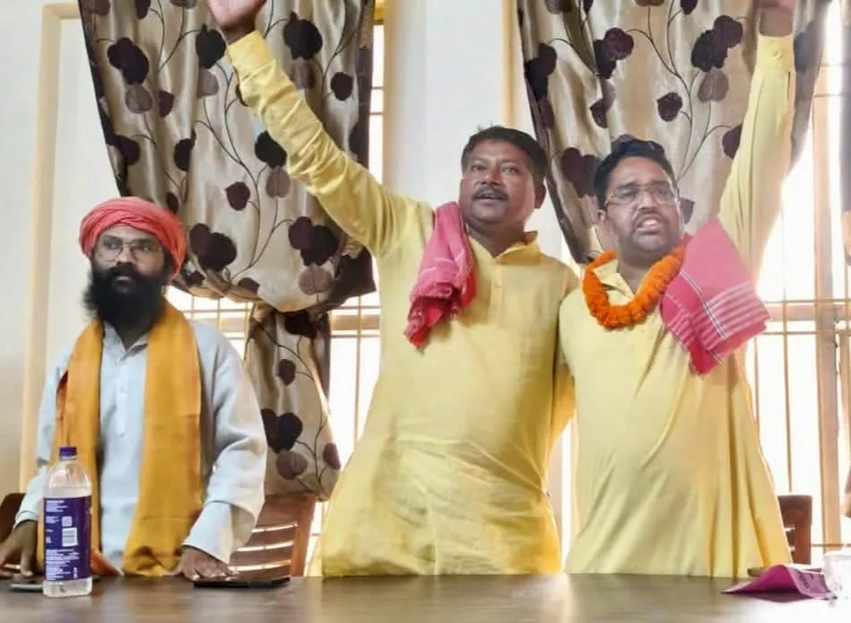 छत्तीसगढ़िया क्रांति सेना के नए प्रदेश अध्यक्ष बने धीरेंद्र साहू