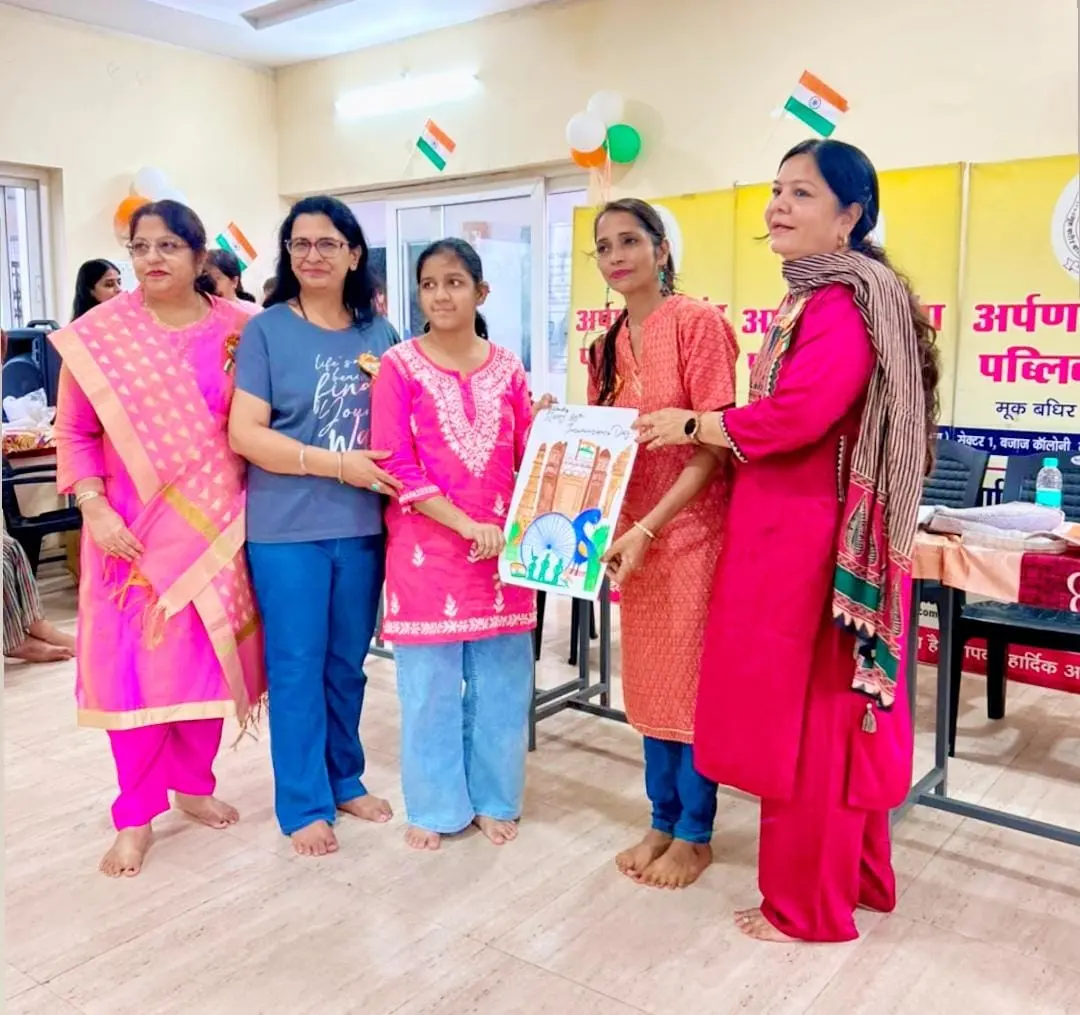 तिरंगा रायपुर चित्रकला प्रतियोगिता में बच्चों ने दिखाई सृजनात्मक प्रतिभा