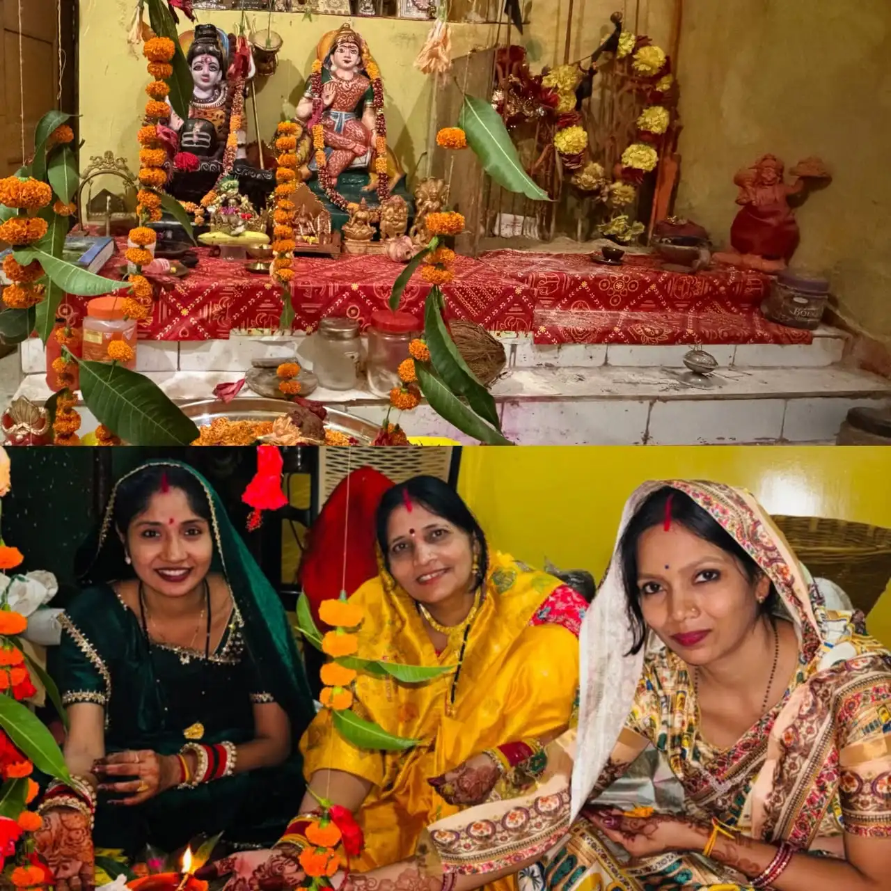 गरियाबंद में आस्था के रंग में रंगा तीजा पर्व, शिव-पार्वती की भक्ति में लीन रहीं महिलाएं