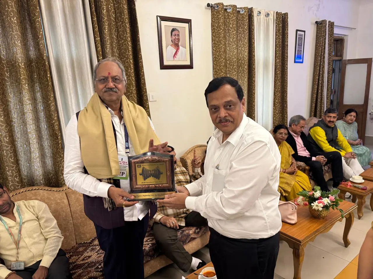 हरिद्वार में BHEL प्लांट का निरीक्षण करने पहुंचे सांसद बृजमोहन अग्रवाल, छत्तीसगढ़ को बताया देश का पावर हब