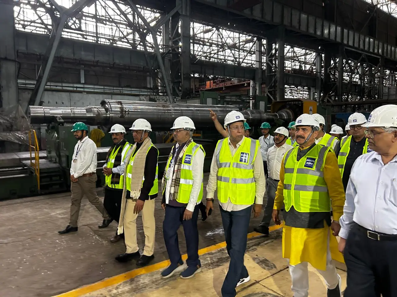 हरिद्वार में BHEL प्लांट का निरीक्षण करने पहुंचे सांसद बृजमोहन अग्रवाल, छत्तीसगढ़ को बताया देश का पावर हब